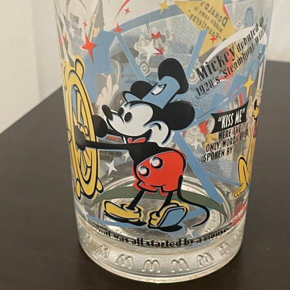 McDonald’s COLLECTOR GLASSES VINTAGE 2007 2000 set of 3 Disney COLLECTIBLE - Picture 7 of 12
